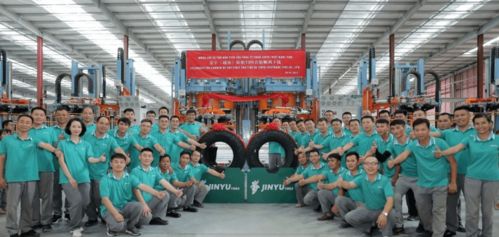 金宇轮胎越南工厂,首批产品发运美国